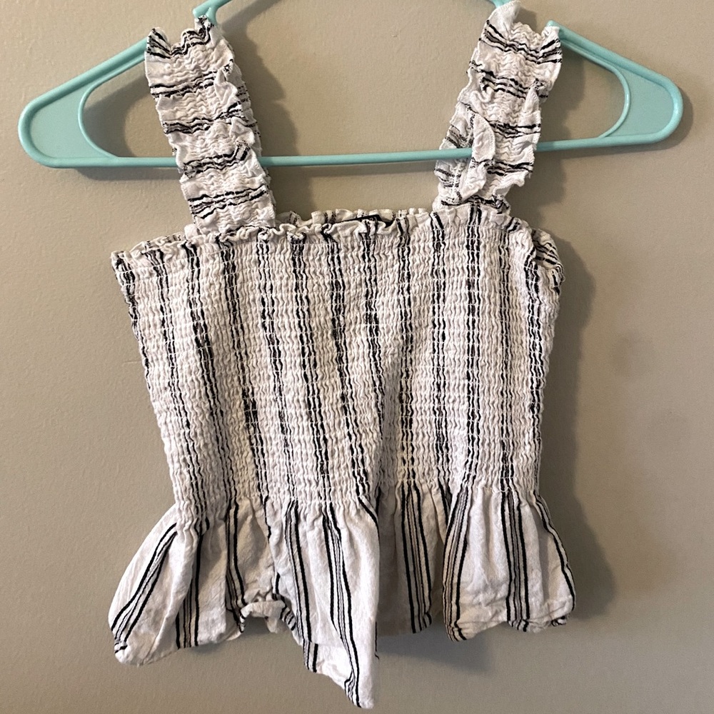 Black and White Tank